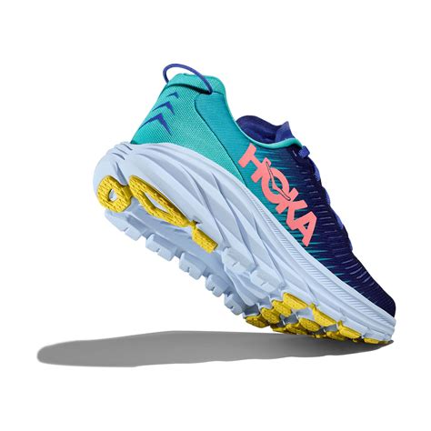 Hoka One One Rincon 3 Womens Running Shoes Blu Coral