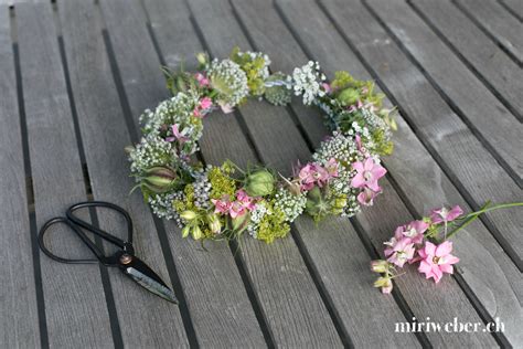 Diy Blumen Haar Kranz Miriweber Ch Fotografie Videografie Flims