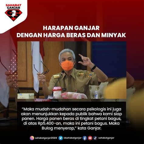 Nakula On Twitter Untuk Menekan Angka Inflasi Gubernur Jawa Tengah