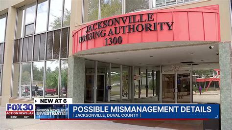 New Mismanagement Questions At Jacksonville Housing Authority Involving