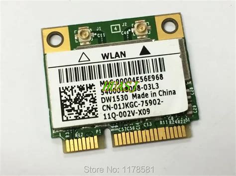 Mini Pci E Wireless Wifi Wlan Card For Dell Latitude E6420 E5510 Wifi