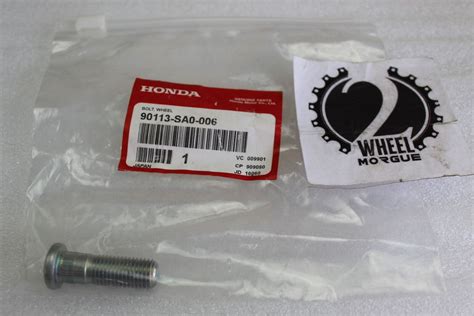 HONDA SXS500 SXS1000 SXS700 MUV700 OEM WHEEL BOLT #90113-SA0-006 – 2WM LLC