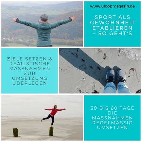 Sport Als Gewohnheit Etablieren So Gehts Uloop Magazin Sport