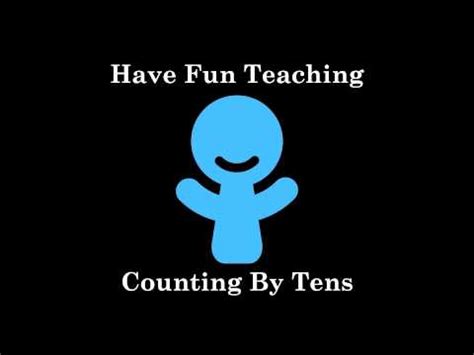 Counting By Ten Song - YouTube