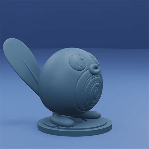 Fichier Stl Pokemon No Poliwag Poliwhirl