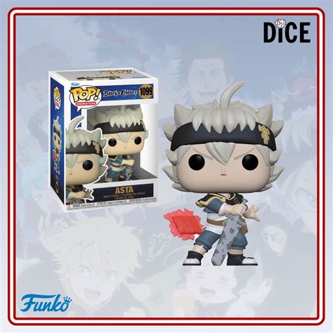 Funko Pop Asta Black Clover 1099 Shopee Philippines