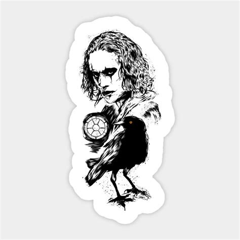 The Crow Crow Sticker TeePublic