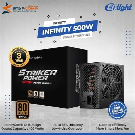 Jual Infinity W Bronze Striker Power Powersupply Psu Shopee