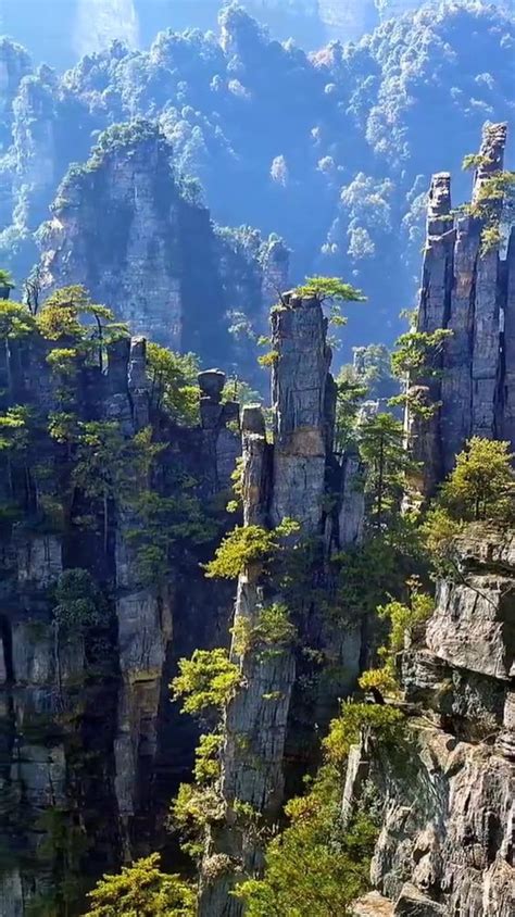 Zhangjiajie National Chinese Park #горы #горныйгид #mountain #trekking ...