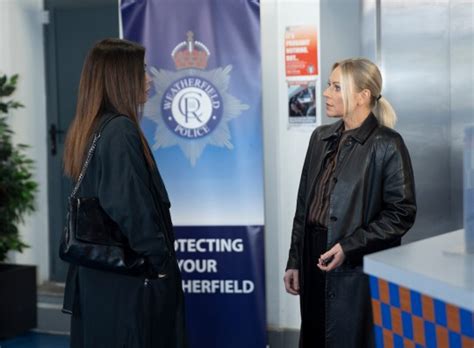 Coronation Streets Carla Clashes With Swains Daughter As She Pushes