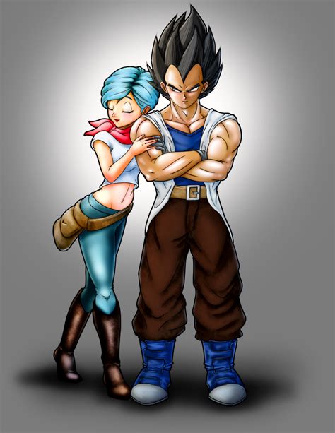 Vegeta And Bulma Superbaduncle Illustrations Art Street