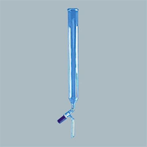 Laboratory Glassware Chromatography Column Plain With P T F E Screw