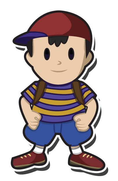 Ness From Earthbound By Jefuandonattsu On Deviantart