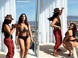 Ashley Graham Twerks In Lingerie With Male Friend In Montreal Daily Mail Online