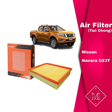 Nissan Navara Air Filter 16546 4KV0A AP Tan Chong AUTOPLUS D23T NP300