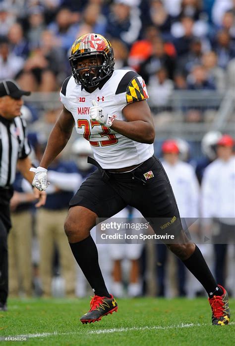 Maryland Lb Jermaine Carter Jr Drops Into Coverage The Penn State