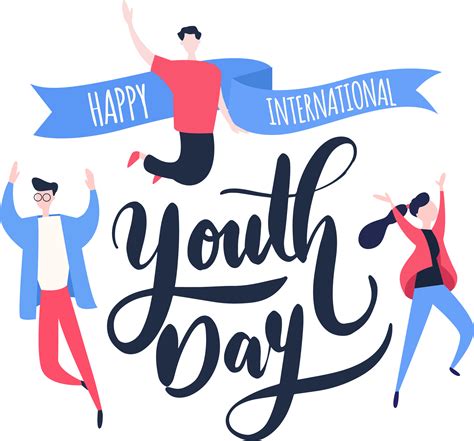 Happy International Youth Day Png International Happy Youth Day Png