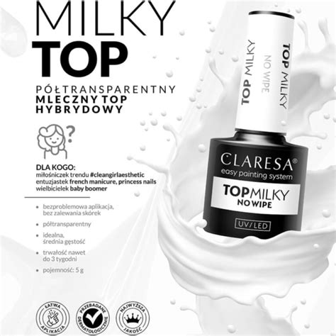 Claresa Top Milky No Wipe G Maniura Pl