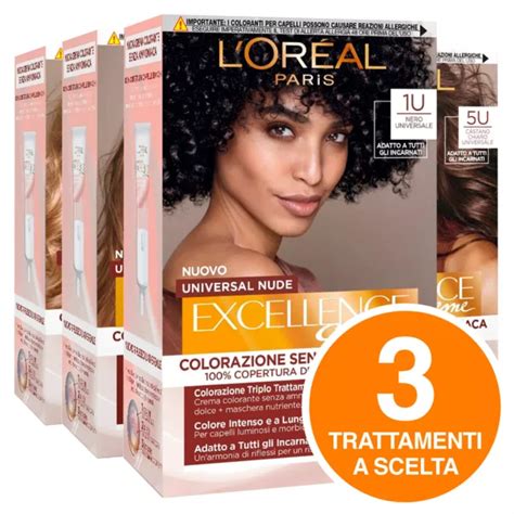 L Or Al Paris Excellence Creme Universal Nude Tinta Capelli Senza