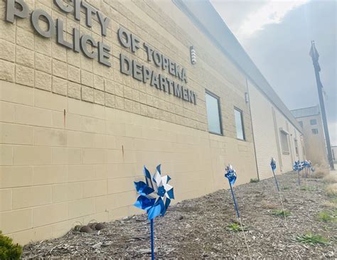 Topeka Police Department On Twitter Our Pinwheels Are Out For Child