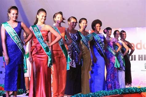 Miss Fiji Hibiscus Contestants Fashion And Beauty Showcase