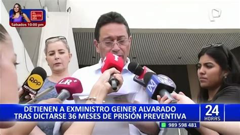 Geiner Alvarado Continúa Detenido En La Dirincri Y Recién El Lunes