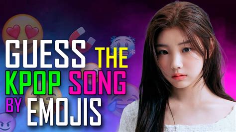 KPOP GAME CAN YOU GUESS THE KPOP SONG BY EMOJIS YouTube