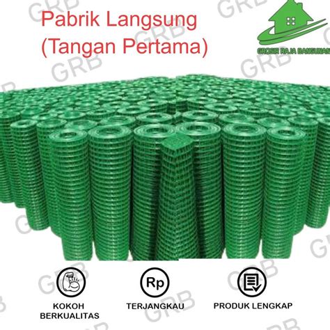 Jual Kawat Loket Pvc Per Roll M Bukan M Kawat Kandang Kawat Ram