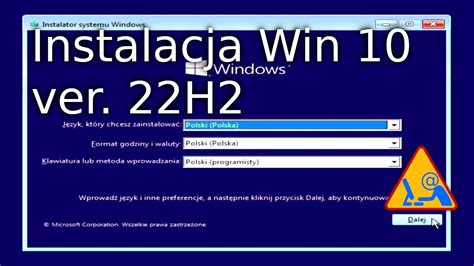 Instalacja Windows Wersja H Youtube