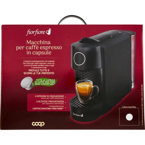 Macchina per caffè espresso capsule cnlm0209 bianc COOP FIOR FIORE 1