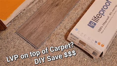 Can You Install Vinyl Plank Flooring Over Indoor Outdoor Carpet Floor