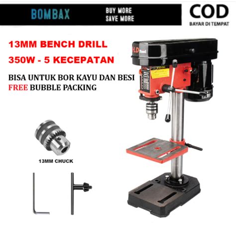 Jual Mesin Bor Duduk Mm Electric Bench Drill Variable Speed Mesin Bor