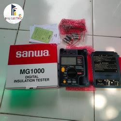 Jual Sanwa Mg Digital Insulation Tester Megger Kv Mg Asli