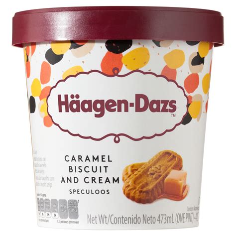 Sorvete Caramel Biscuit And Cream H Agen Dazs Ml