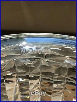 Vintage Signed Waterford Cut Crystal Alana Pattern Ships Decanter