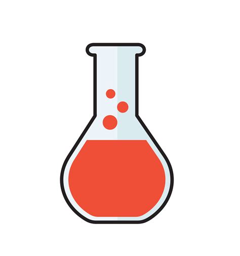 Laboratory Filled With Liquid Chemistry Flasks 12414532 Png