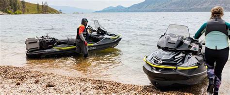 touring jet skis  sea doos  waverunners compared