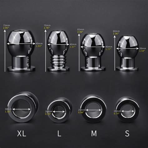 Hollow Anal Plugs Ass Tunnel Butt Expansion Speculum Anus Etsy