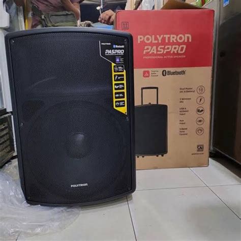 Jual POLYTRON PASPRO 12F3 SPEAKER AKTIF PORTABLE PASPRO 12F3 PASPRO12F3