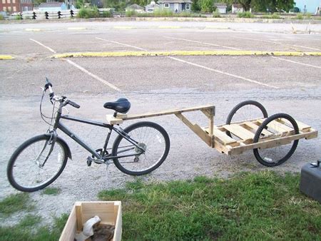 DIY $10 Bicycle Trailer