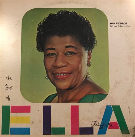 Ella Fitzgerald The Best Of Ella Fitzgerald Odyssey Records