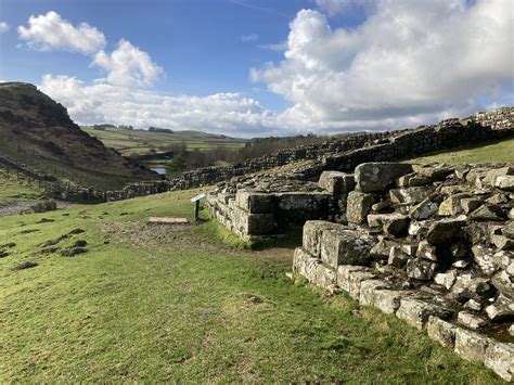 Milecastle Hadrian S Wall Cawfields Northumberland Flickr