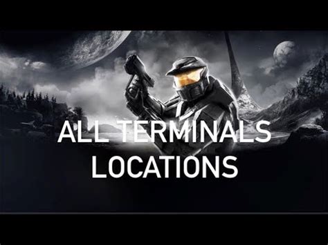 Halo Combat Evolved Anniversary Terminals Locations Youtube