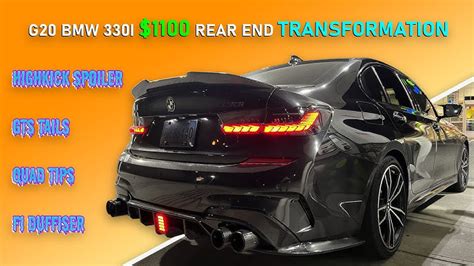 Bmw G20 M340i Rear Diffuser Big Sales Br