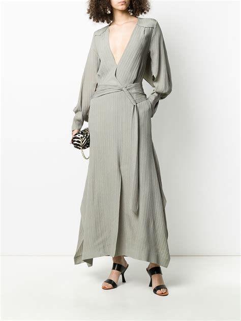 Roland Mouret Silk Wrap Maxi Dress Farfetch