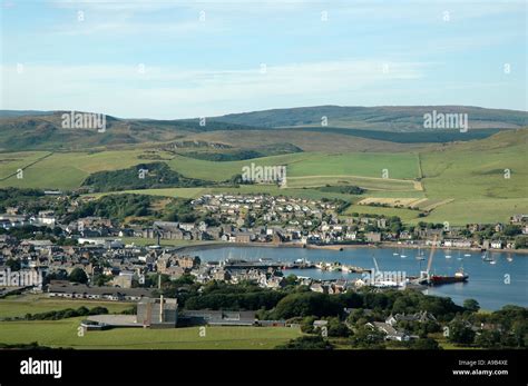 Campbeltown harbour from pier hi-res stock photography and images - Alamy