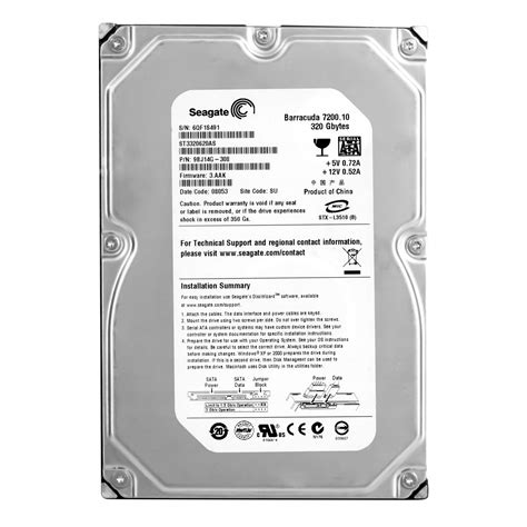 Dysk Twardy Seagate Barracuda Gb Sata Ii Por Wnaj