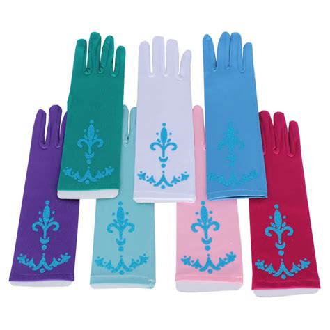 Children Baby Girls Princess Etiquette Gloves Sweet Cartoon Anna Elsa