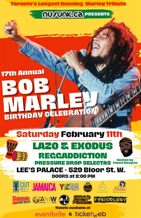 Annual Bob Marley Birthday Tribute At Lees Palace