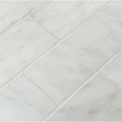 Msi Greecian White In X In Polished Marble Floor And Wall Tile